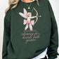 Valentine's Fleece Graphic Sweatshirt