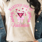 Martinis Are My Valentine Graphic Plus Tee