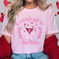 Martinis Are My Valentine Graphic Plus Tee