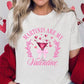 Martinis Are My Valentine Graphic Plus Tee