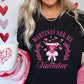 Martinis Are My Valentine Graphic Plus Tee