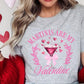 Martinis Are My Valentine Graphic Plus Tee