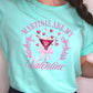 Martinis Are My Valentine Graphic Plus Tee