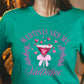 Martinis Are My Valentine Graphic Plus Tee