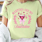 Martinis Are My Valentine Graphic Plus Tee