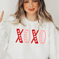 Pink & Red XOXO Sweatshirt