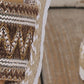 Boho Woven Platform Slide Sandals