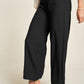 Davi & Dani Wide Leg Mid-Rise Pants