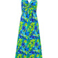 Twisted Printed V-Neck Cami Dress