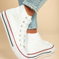 Stylish High-Top Canvas Sneakers