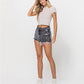 Super High Rise Two Toned Short