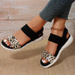 Boho Elastic Strap Comfort Sandals