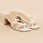 Strappy Thong Mule Sandals