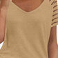 V-Neck Raglan Sleeve Tee