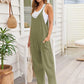 V-Neck Spaghetti Strap Jumpsuit