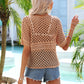 Angel Wings Cutout Cover Up Top