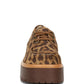 Onglur Leopard Real Suede Leather Oxford Loafers