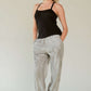 Davi & Dani Rhinestone Elastic Waist Joggers