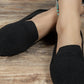 Square Toe Flat Slip-Ons