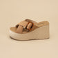 Manta Espadrille Platform Slides