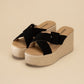 Manta Espadrille Platform Slides