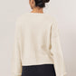 HYFVE Round Neck Dropped Shoulder Ribbed Sweater