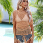 Angel Wings Cutout Cover Up Top