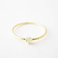 Jade Solitaire Crystal Orb Ring