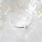 Jade Solitaire Crystal Orb Ring