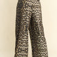 Davi & Dani Leopard Wide Leg Pants