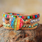 Imperial Jasper & Crystal Layered Bracelet
