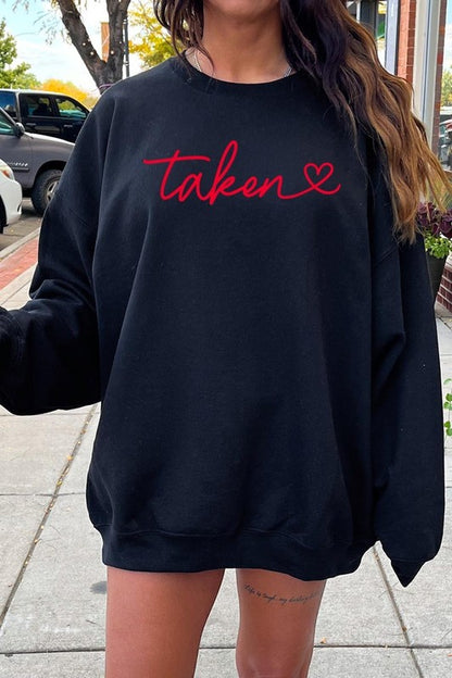 Taken Graphic Plus Sweatshirt