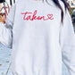 Taken Graphic Plus Sweatshirt