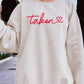 Taken Graphic Plus Sweatshirt