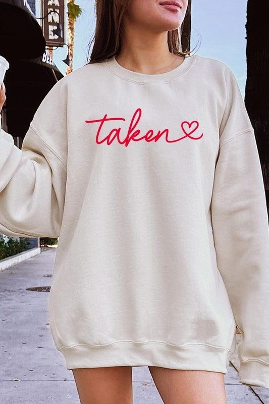 Taken Graphic Plus Sweatshirt