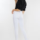 High Rise Hem Detail Ankle Skinny Jeans