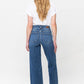 Judy Blue Full Size Double Button Wide Leg Jeans