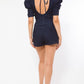 Denim Stretch Fashion Romper