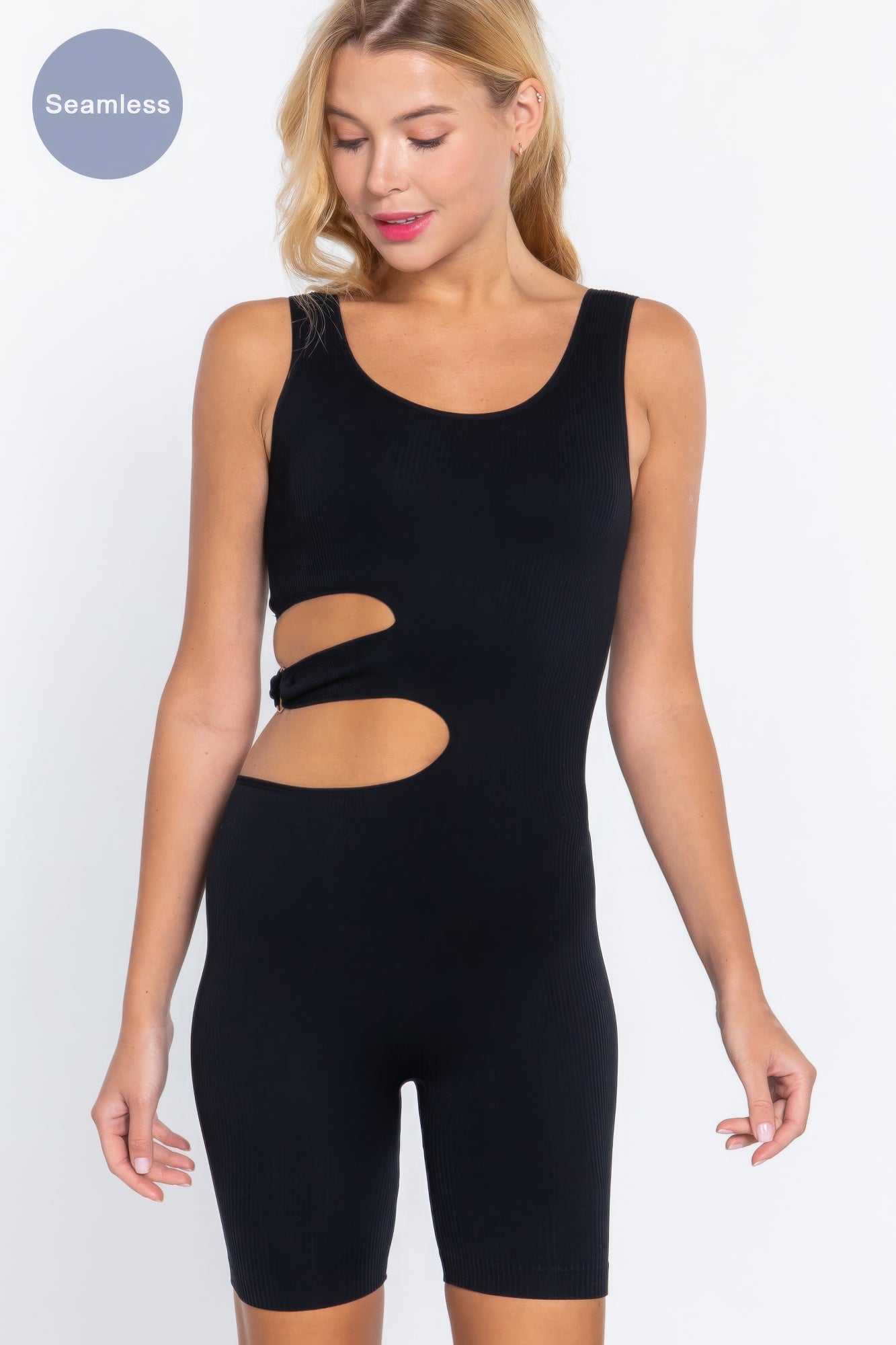 Suave Cut-out Seamless Romper