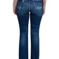 Feeling Empowered Denim Distressed Boot Cut Jeans