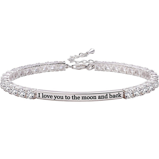 I Love You to the Moon and Back Bracelet