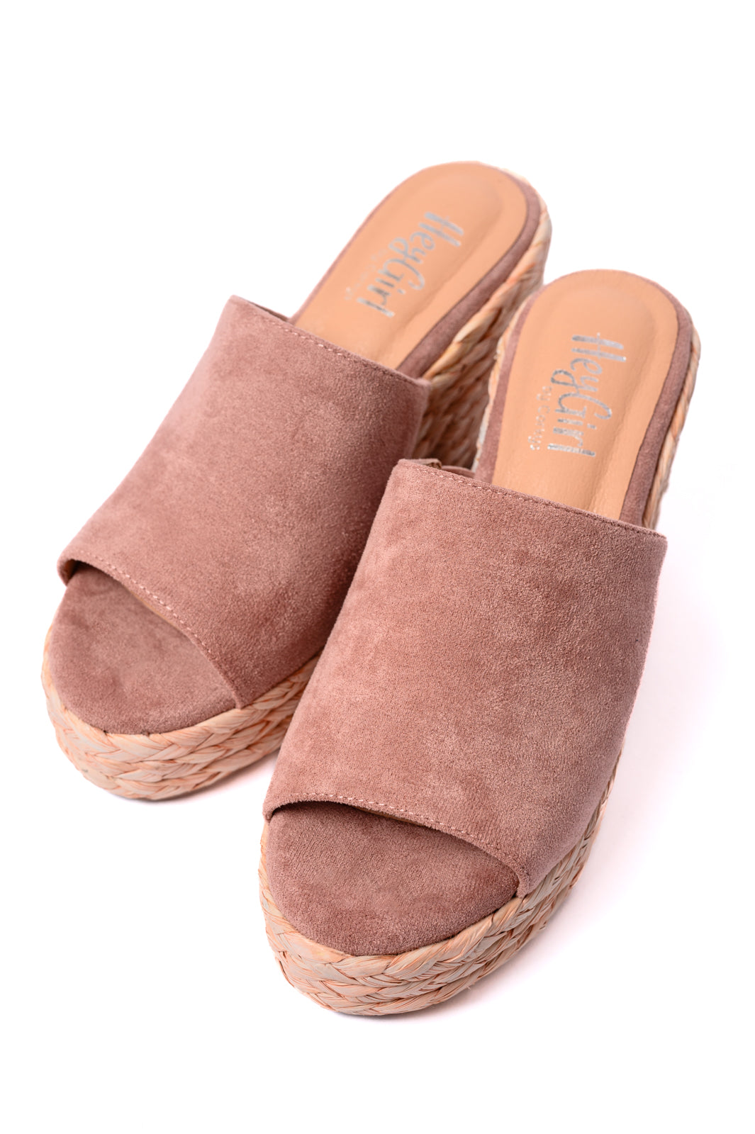 Solstice Espadrille Wedge in Blush