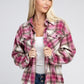 Plaid Front Pocket Shacket