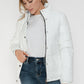 YMI Pocketed Zip Up Turtleneck Puffer Jacket