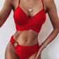 Halter Neck Two-Piece Bikini Set