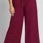 Umgee Full Size Drawstring Wide Leg Pants with Pockets