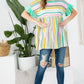 Stripe Babydoll Tunic Top PLUS