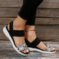 Boho Elastic Strap Comfort Sandals