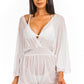 Relaxing Light See Through Cover-Up Romper