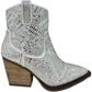 MAZE-RHINESTONE,WESTERN BOOTS